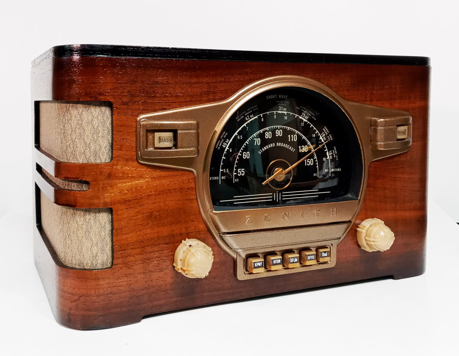antique zenith radio